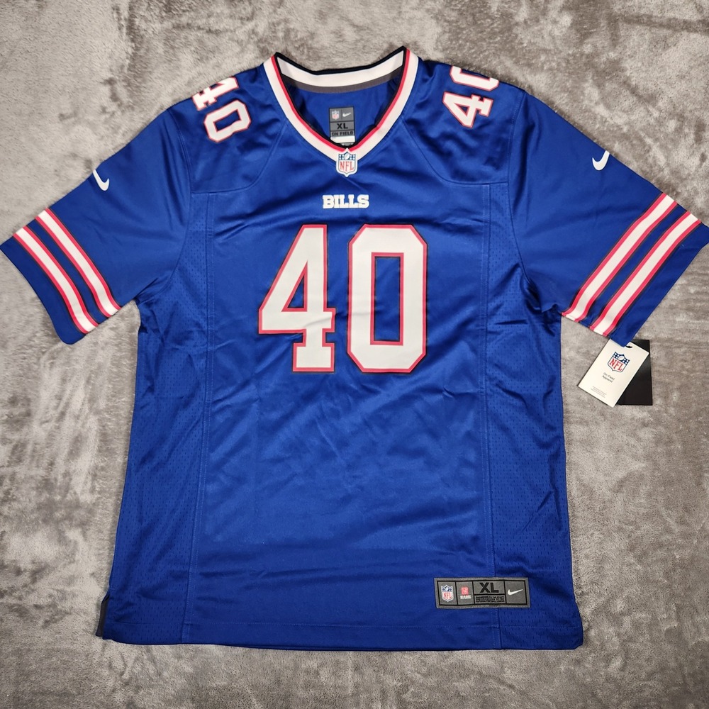 Nike Buffalo Bills Von Miller Jersey Mens XL Blue New NFL On Field